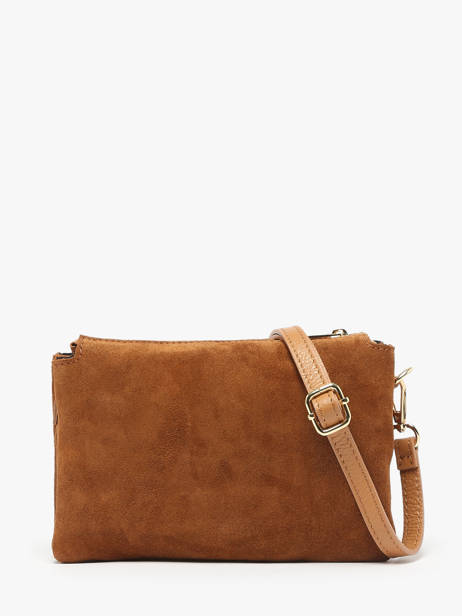 Shoulder Bag Velvet Caviar Milano Brown velvet caviar VC24117 other view 4