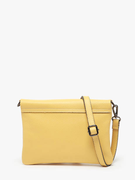 Crossbody Bag Caviar Leather Milano Yellow caviar CA22112 other view 5