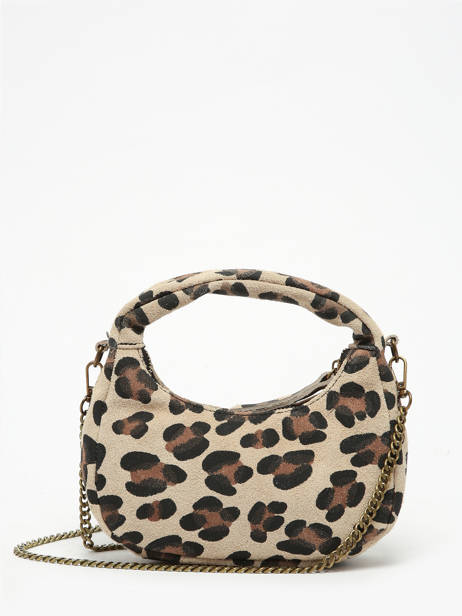 Crossbody Bag Velvet Leopardo Leather Milano Multicolor velvet leopardo VL24113 other view 4