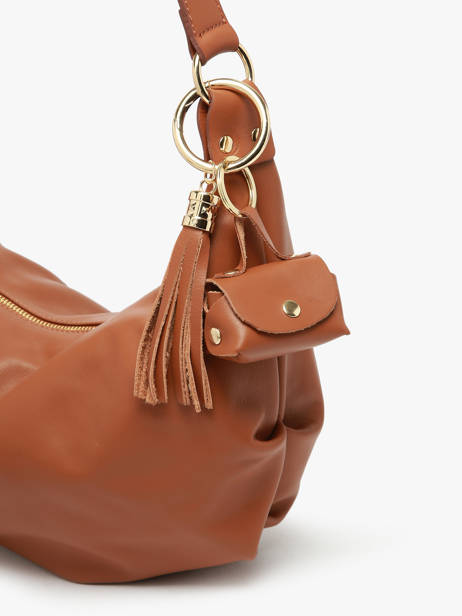 Bag Handle Milano Brown sauvage SA24112 other view 1