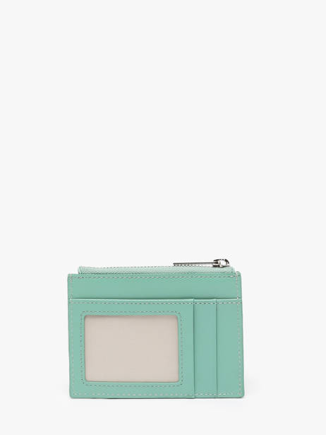 Wallet Leather Lancaster Green paris pm 22 other view 2