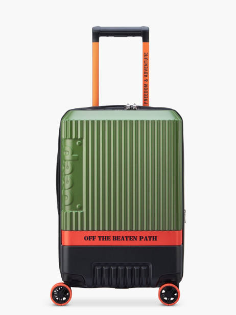 Cabin Luggage Delsey Green jeep 803