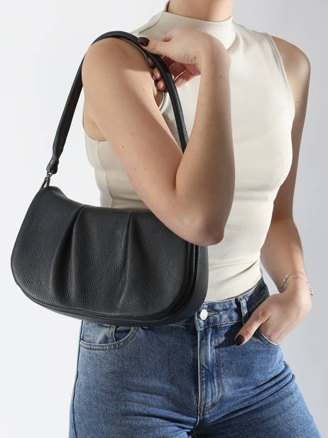 Crossbody Bag Caviar Leather Milano Blue caviar CA24116 other view 1