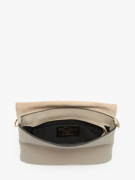 Shoulder Bag Velvet Caviar Leather Milano Beige velvet caviar VC24114 other view 3