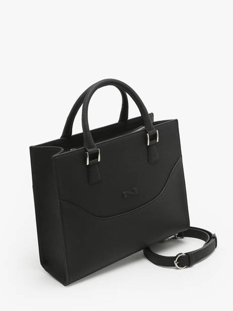 Satchel Event Leather Nathan baume Black event 8 other view 2