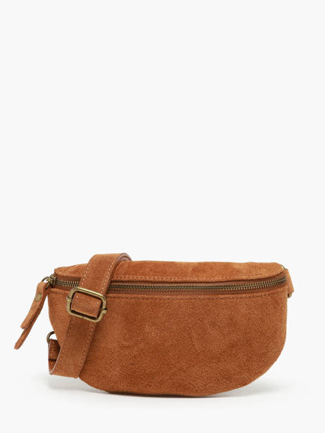Belt Bag Milano Brown velvet VE19091