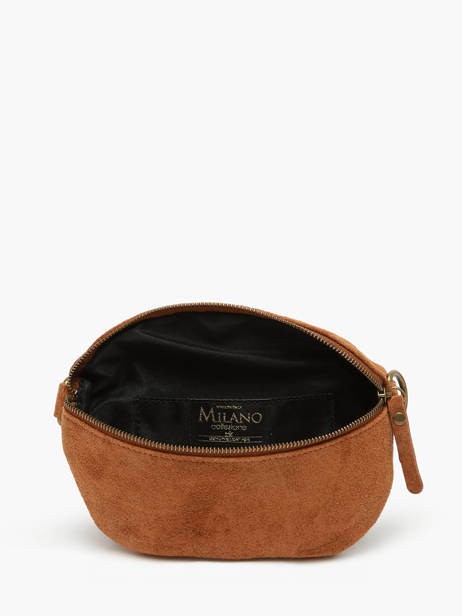 Belt Bag Milano Brown velvet VE19091 other view 3