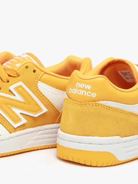 Sneakers En Cuir New balance Jaune men BB480LWA vue secondaire 2