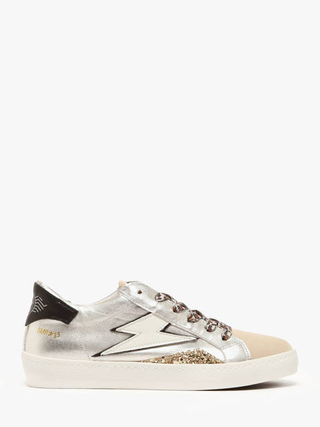 Sneakers En Cuir Semerdjian Argent women LARRY514