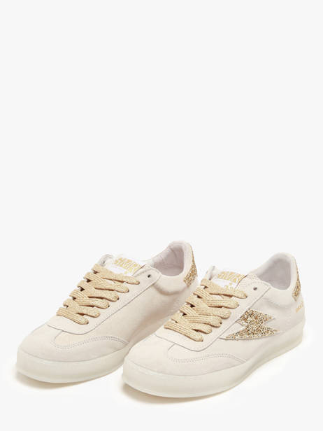 Sneakers En Cuir Semerdjian Beige women RISYB401 vue secondaire 1