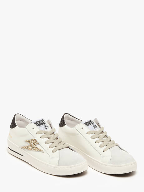 Sneakers En Cuir Semerdjian Blanc women MAYAB672 vue secondaire 1