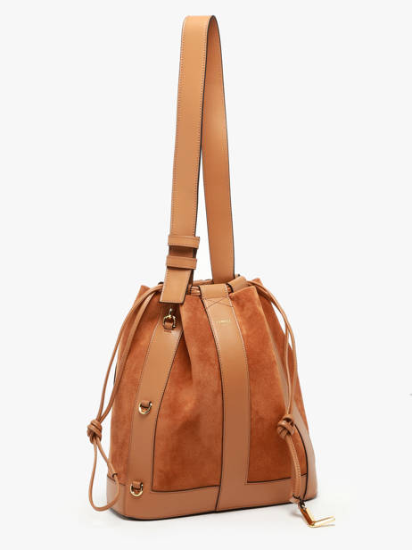 Sac Bandoulière Elles Cuir Lancel Marron elles A13360 vue secondaire 1