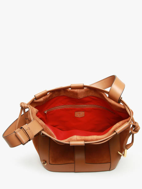 Sac Seau M Elles Cuir Lancel Marron elles A13360 vue secondaire 3