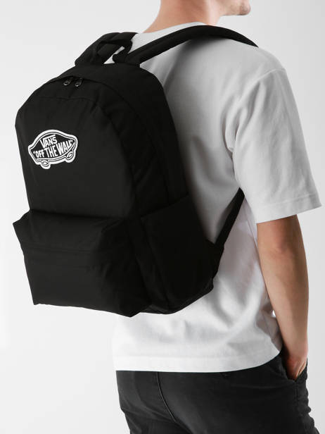 Sac à Dos 1 Compartiment Vans Noir backpack VN000H4Y vue secondaire 1