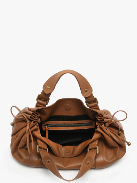 Sac Porté épaule Icone Cuir Gerard darel Marron icone DBS01410 vue secondaire 3