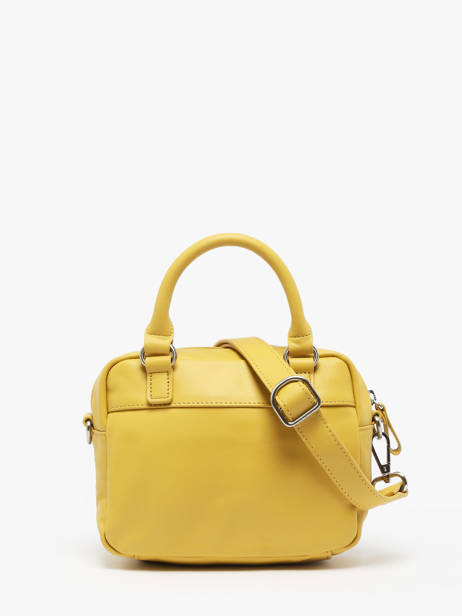 Sac Bandoulière Micro Macy Cuir Nat et nin Jaune vintage MICRMACY vue secondaire 3