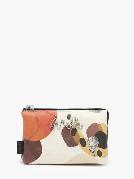 Coin Purse Anekke White lunares 40729015