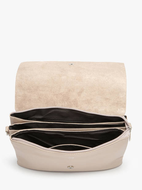 Sac BandouliÃ¨re Grained Miniprix Beige grained H6996 vue secondaire 2