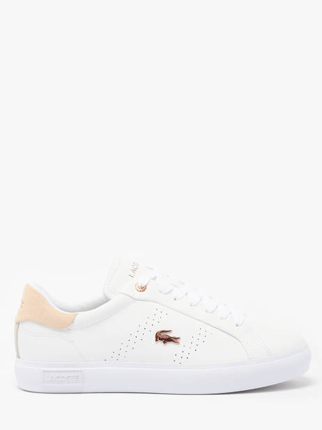 Sneakers En Cuir Lacoste Multicolore women 8SFA0003