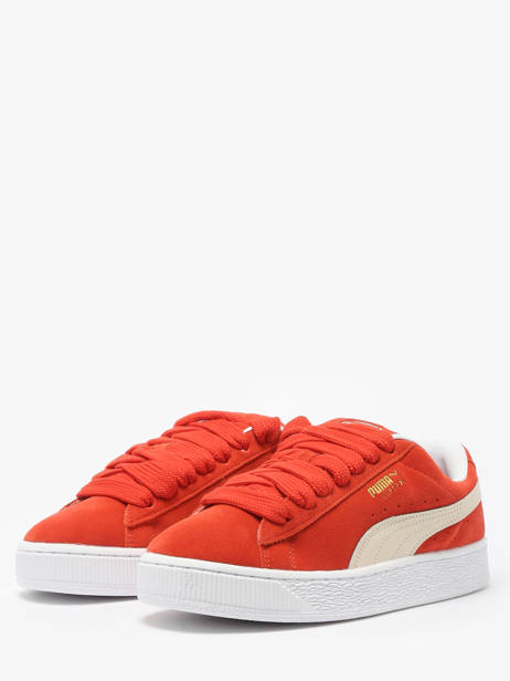 Sneakers En Cuir Puma Rouge women 39520552 vue secondaire 1