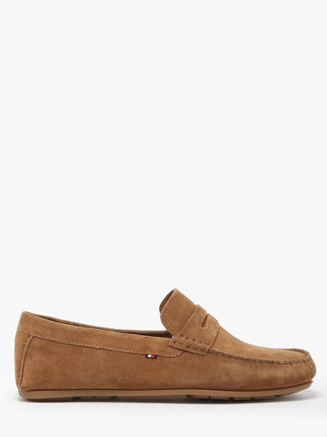 Moccasins In Leather Tommy hilfiger Brown men 4998GVQ