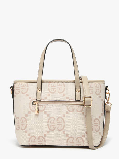 Sac Porté Main Signed Miniprix Beige signed 3 vue secondaire 3