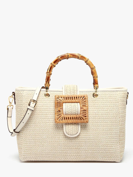 Celine Top Handle Bag With Bamboo Handle Laurent david White ld bags 955