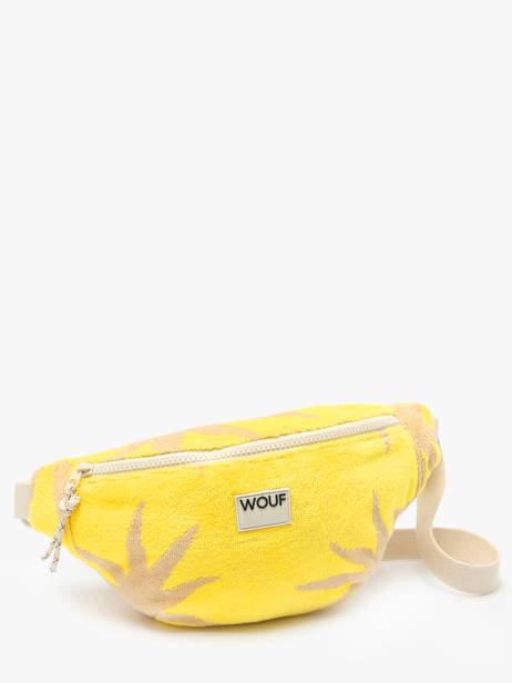 Sac Banane Wouf Jaune fuerteventura WTO25009 vue secondaire 2