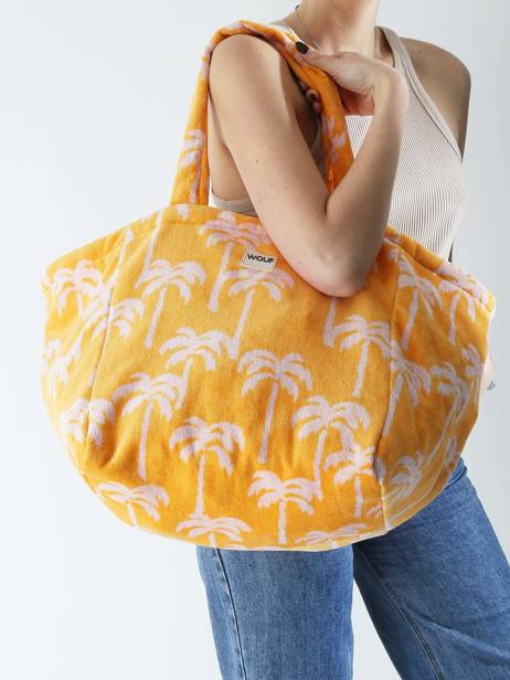 Shopping Bag Tenerife Wouf Orange tenerife XLTO2507 other view 1