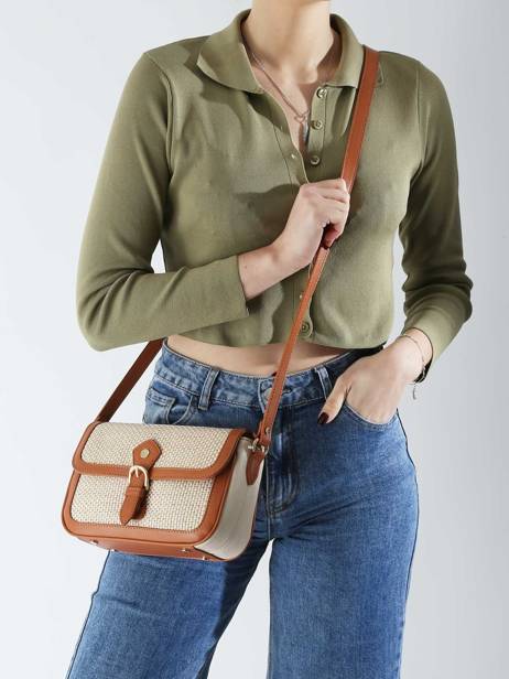 Shoulder Bag Judy Hexagona Beige judy 6520144 other view 1