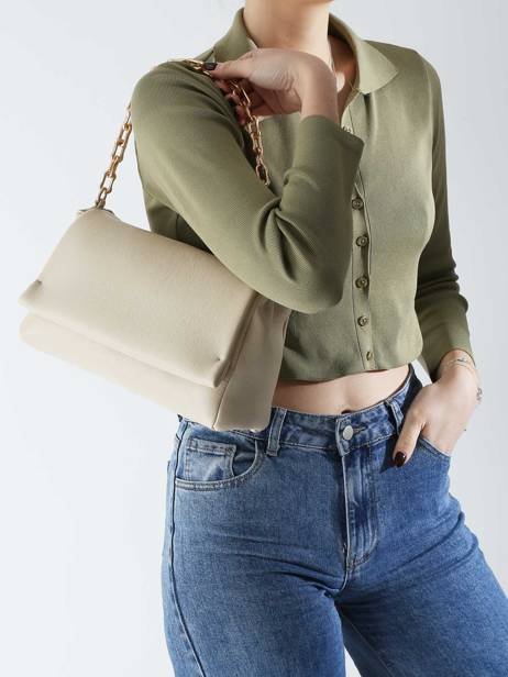 Sac BandouliÃ¨re Plum Torrow Beige plum TPLU01 vue secondaire 1