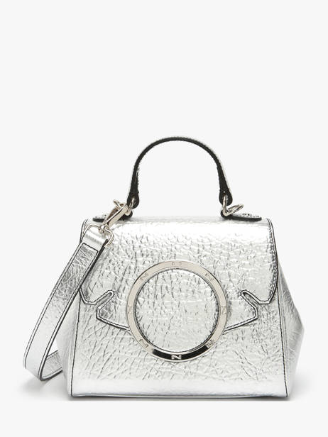 Crossbody Bag Ginkgo Leather Nathan baume Silver ginkgo 4R