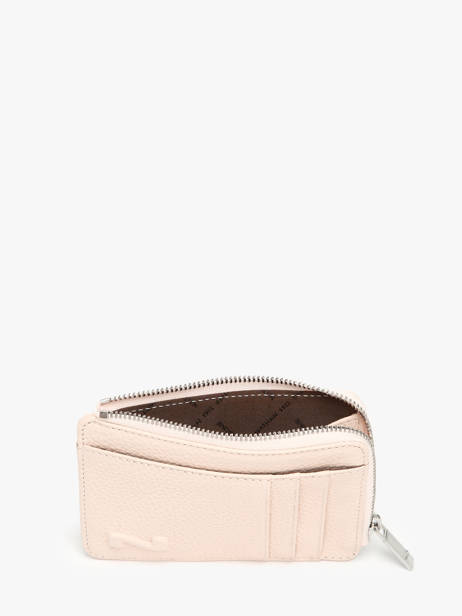 Leather Coin Purse With Card Slots Nathan baume Pink original n 217N other view 1