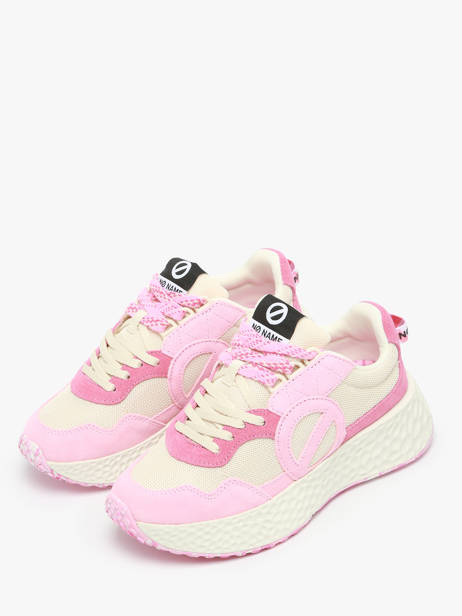 Sneakers In Leather No name Pink women CMKSDS5O other view 1