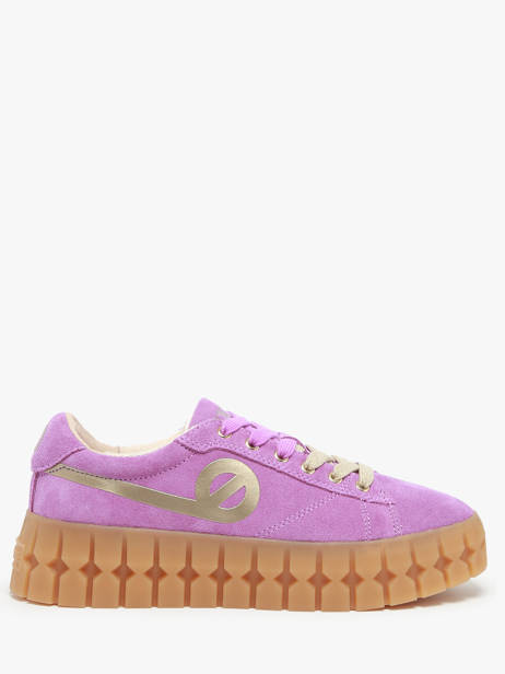 Sneakers En Cuir No name Violet women PLVS0440