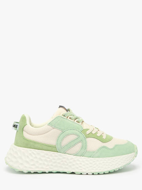 Sneakers En Cuir No name Vert women CMKSDS2Z