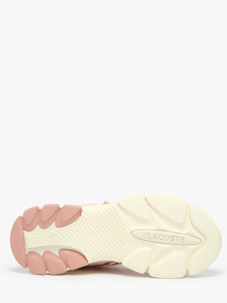 Sneakers Lacoste Pink women 9SFA0006 other view 4