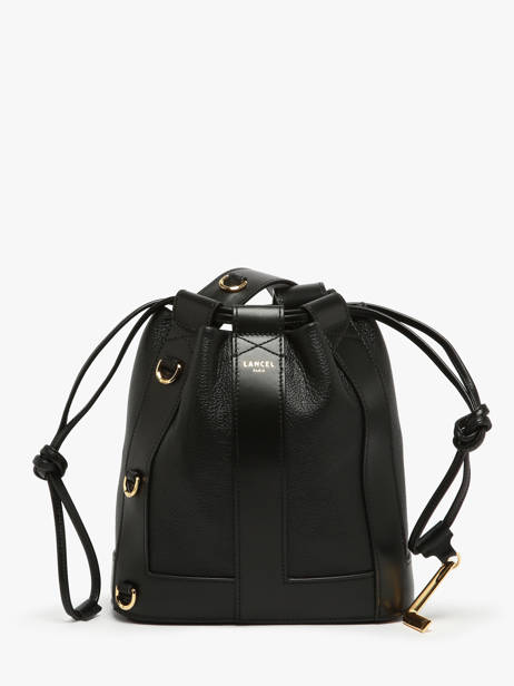 Crossbody Bag Elles Leather Lancel Black elles A13357