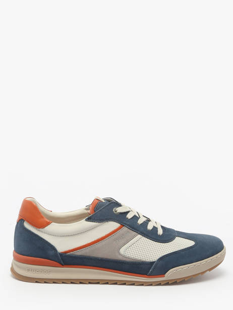 Sneakers En Cuir Fluchos Bleu men F2184