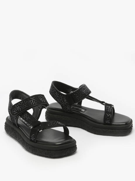 Sandals Guess Black women LODFAP03 other view 1