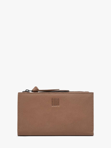 Portefeuille Cuir Biba Marron wallet VAW3L