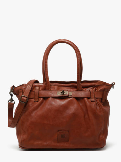 Shoulder Bag Heritage Leather Biba Brown heritage BT26