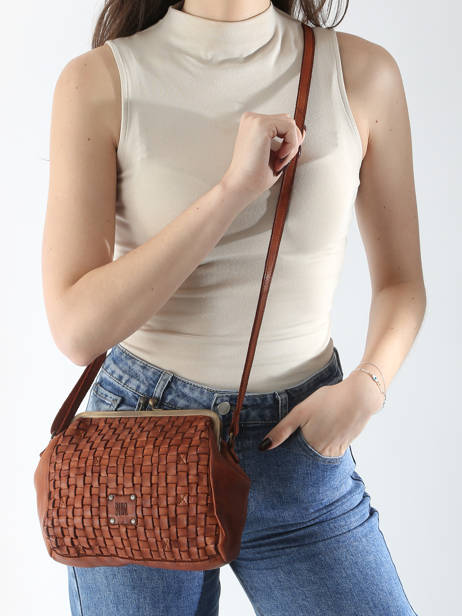 Shoulder Bag Heritage Leather Biba Brown heritage KA21 other view 1