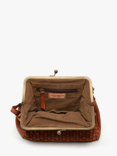 Shoulder Bag Heritage Leather Biba Brown heritage KA21 other view 3