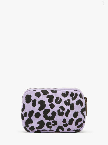 Coin Purse Hindbag Violet leopard LE other view 2