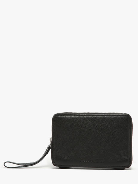 Portefeuille Alice Cuir Paul marius Noir vintage ALICE
