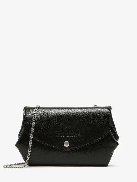 Sac Pochette Le Gustave Eclipse Cuir Paul marius Noir eclipse GUSTPECL