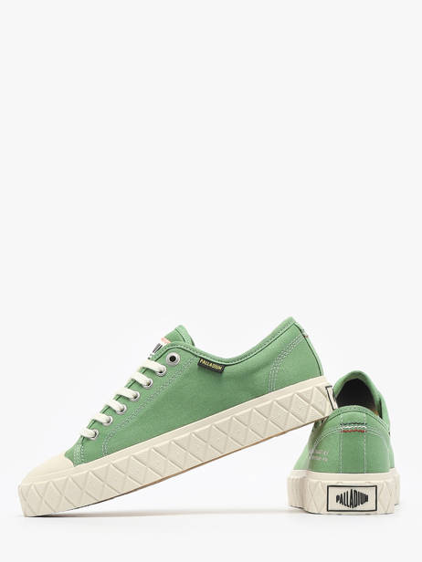 Sneakers Palladium Vert women 74447305 vue secondaire 3