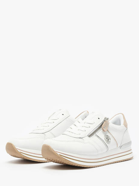 Sneakers In Leather Remonte White women 81 other view 2