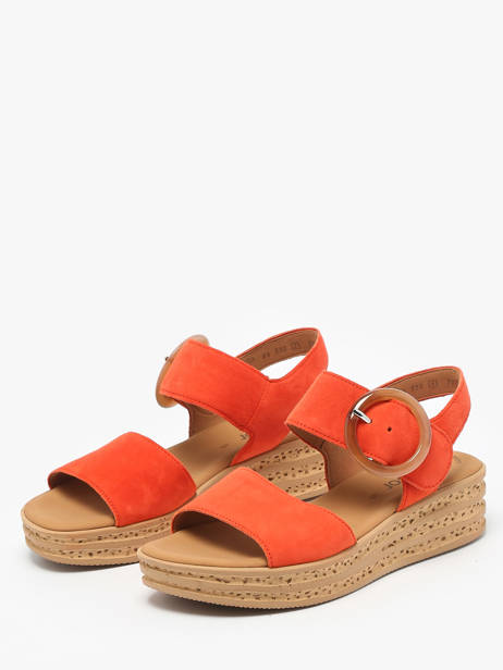 Sandales En Cuir Gabor Orange women 13 vue secondaire 1